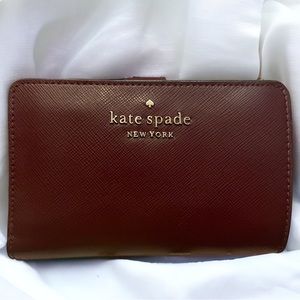 KATE SPADE Burgundy NWOT Wallet